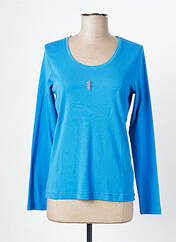 T-shirt bleu DIPLODOCUS pour femme seconde vue