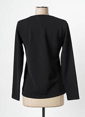 T-shirt noir FRANCE RIVOIRE pour femme seconde vue