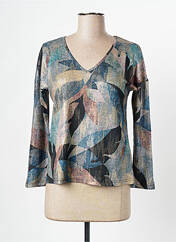 T-shirt vert LEO & UGO pour femme seconde vue