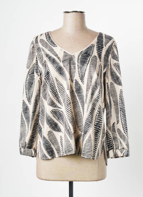 Blouse beige SIGNE NATURE pour femme