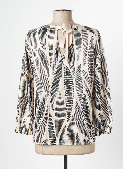 Blouse beige SIGNE NATURE pour femme