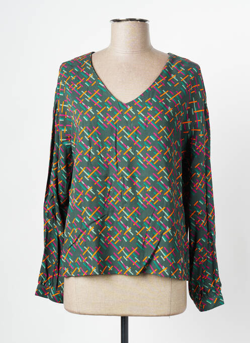 Blouse vert DIPLODOCUS pour femme