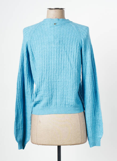 Gilet manches longues bleu FABIENNE CHAPOT pour femme