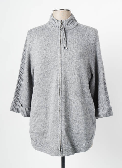 Gilet manches longues gris RABE pour femme