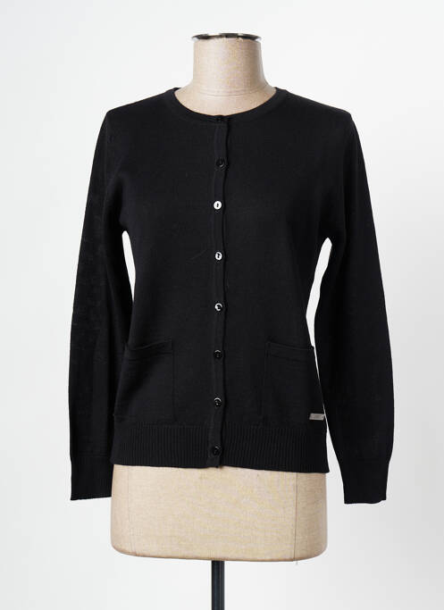 Gilet manches longues noir DANEVA pour femme