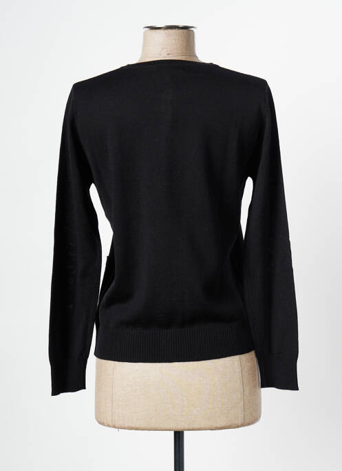 Gilet manches longues noir DANEVA pour femme