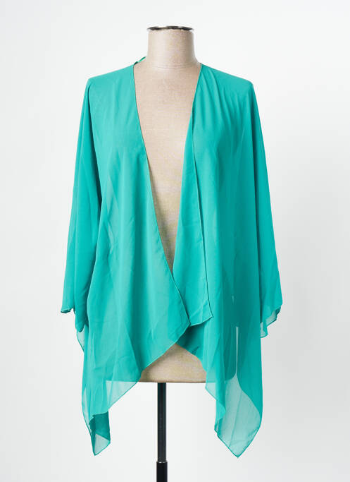 Gilet manches longues vert RINASCIMENTO pour femme