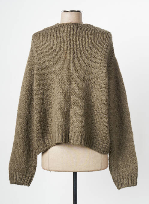 Gilet manches longues vert SIGNE NATURE femme