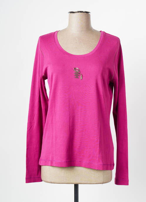 T-shirt rose DIPLODOCUS pour femme