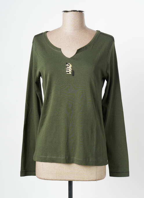 T-shirt vert DIPLODOCUS pour femme
