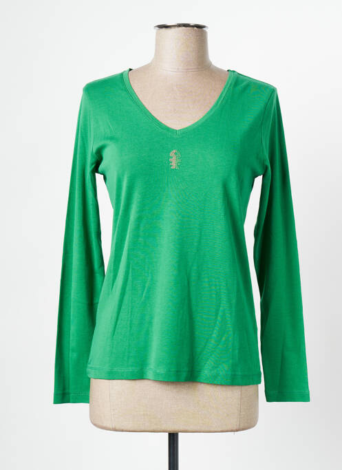 T-shirt vert DIPLODOCUS pour femme