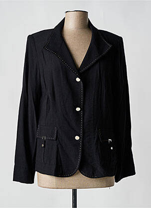 Blazer poches noir CHRISTINE LAURE femme