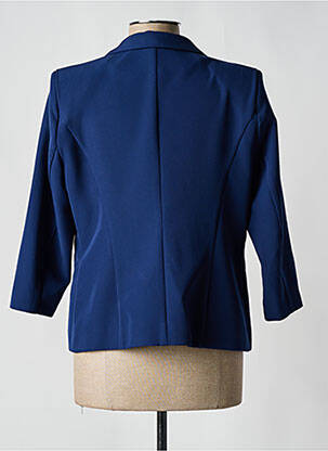 Blazer fausses poches bleu ESTEL COLLECTION femme