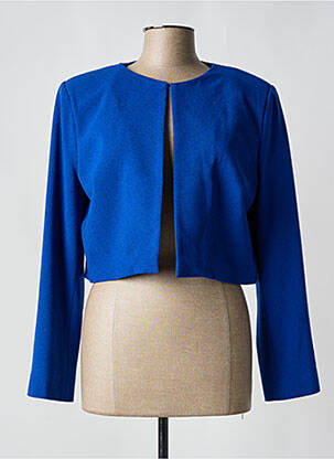 Boléro manches longues bleu MICHAELA LOUISA femme