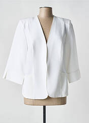 Veste casual blanc FRANCE RIVOIRE pour femme seconde vue