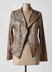 Veste casual marron MISS TIC pour femme seconde vue