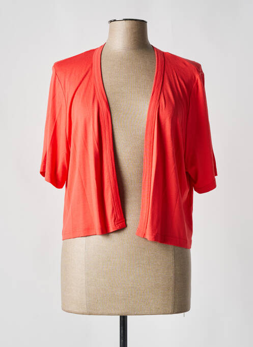 Boléro orange CHRISTINE LAURE pour femme