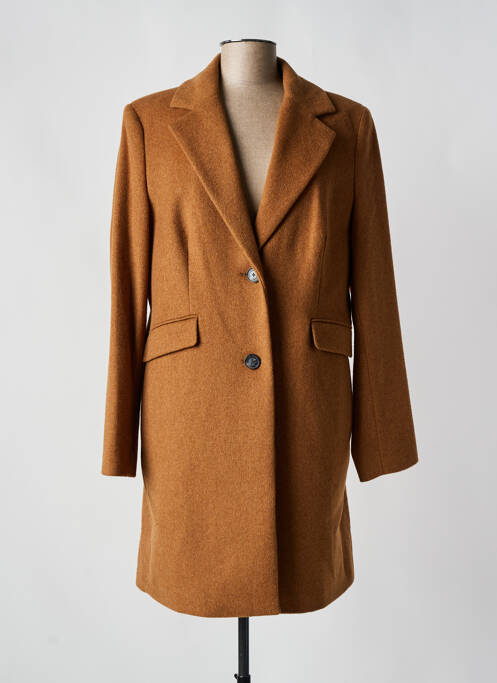 Manteau long marron BEAUMONT pour femme