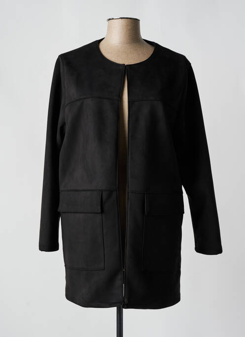 Veste casual noir PAUSE CAFE pour femme