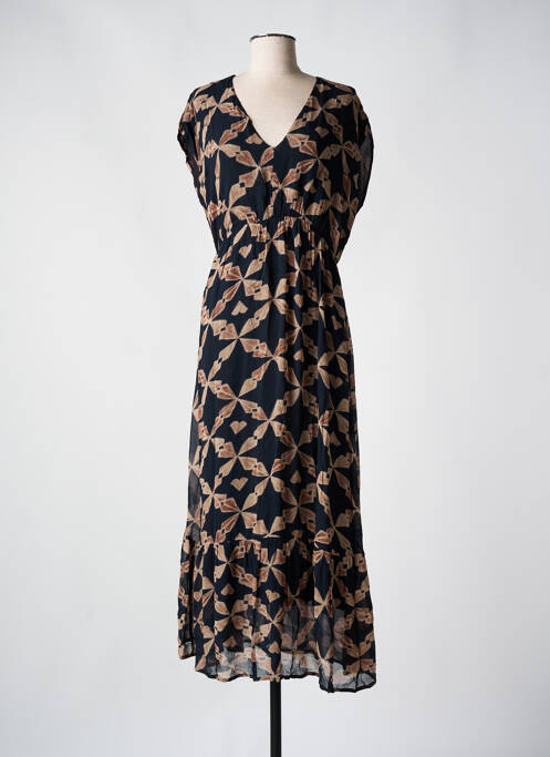 Robe longue noir FROGBOX pour femme