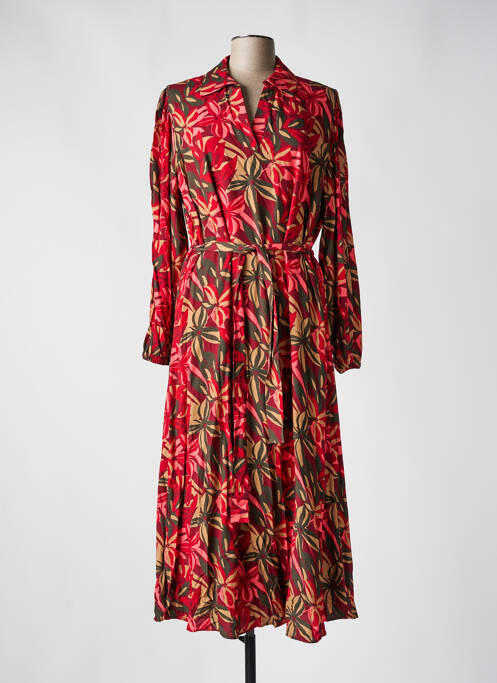 Robe longue rouge JULIE GUERLANDE pour femme