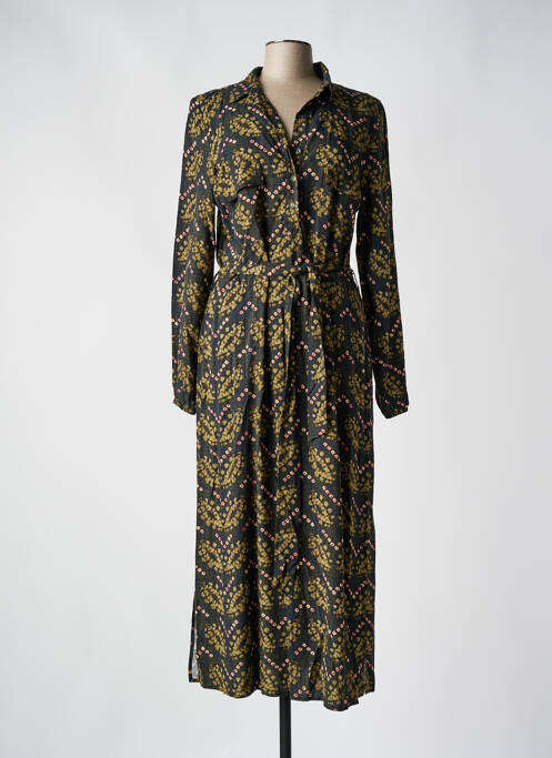 Robe longue vert SIGNE NATURE pour femme