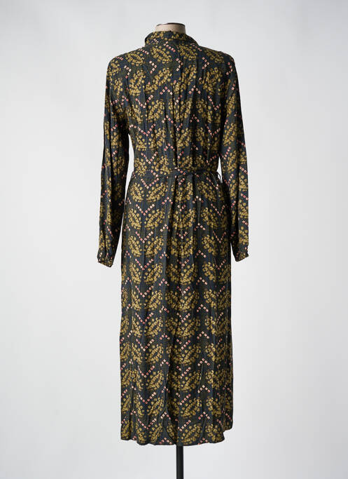 Robe longue vert SIGNE NATURE pour femme