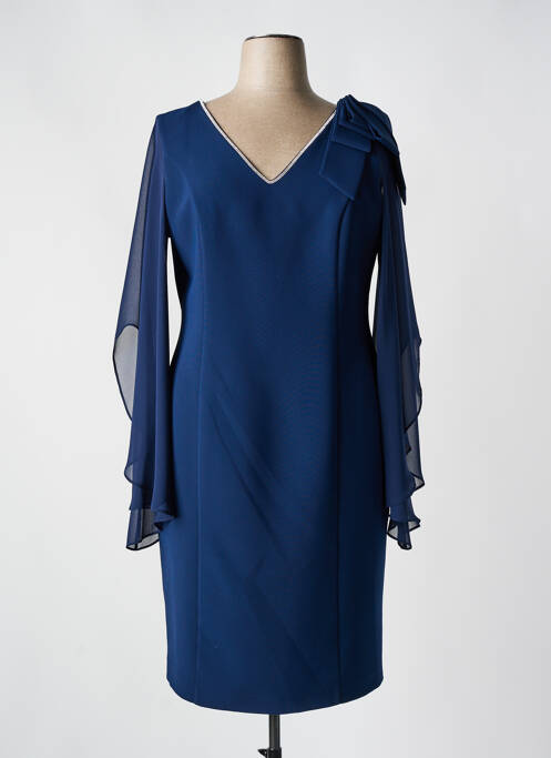 Robe mi-longue bleu MATHIEU PARIS pour femme
