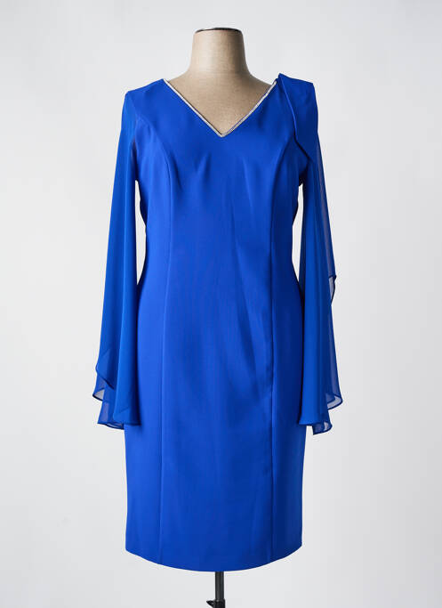 Robe mi-longue bleu clair MATHIEU PARIS pour femme