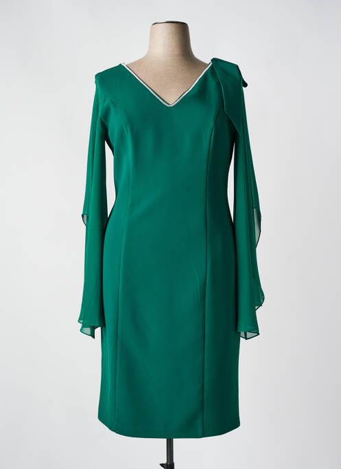 Robe mi-longue vert MATHIEU PARIS pour femme