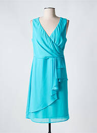 Robe courte sans manche sans manche bleu BARILOCHE femme
