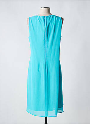 Robe courte sans manche sans manche bleu BARILOCHE femme