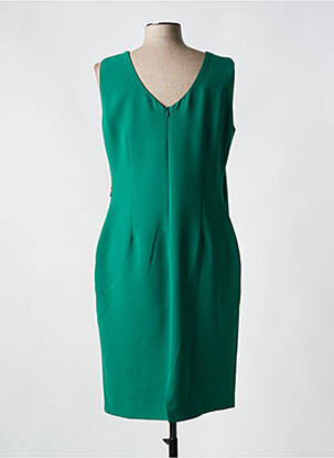 Robe mi-longue sans manche sans manche vert MATHIEU PARIS femme