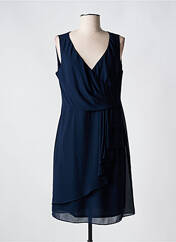 Robe courte bleu fonce BARILOCHE pour femme seconde vue