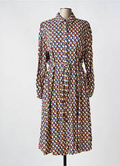 Robe mi-longue beige C'EST BEAU LA VIE pour femme seconde vue