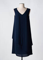 Robe mi-longue bleu BARILOCHE pour femme seconde vue