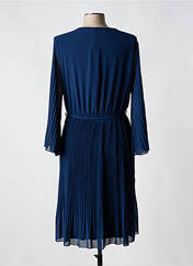 Robe mi-longue bleu SIGNE NATURE pour femme seconde vue