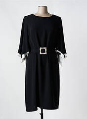 Robe mi-longue noir SONIA K pour femme seconde vue