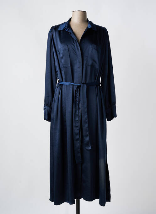 Robe longue bleu ANDAM pour femme