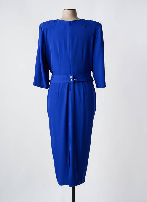 Robe longue bleu BARILOCHE pour femme