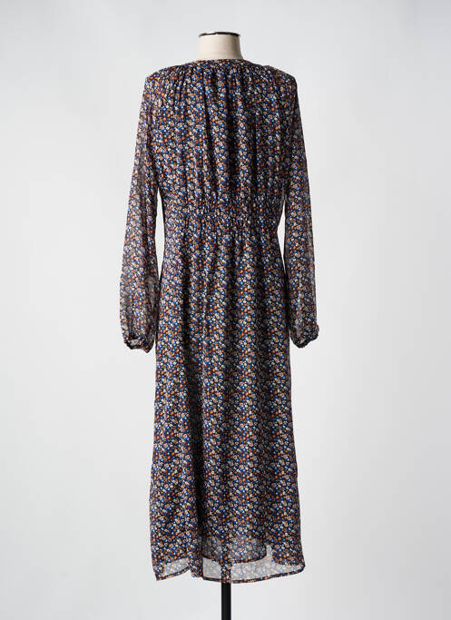 Robe longue bleu C'EST BEAU LA VIE pour femme