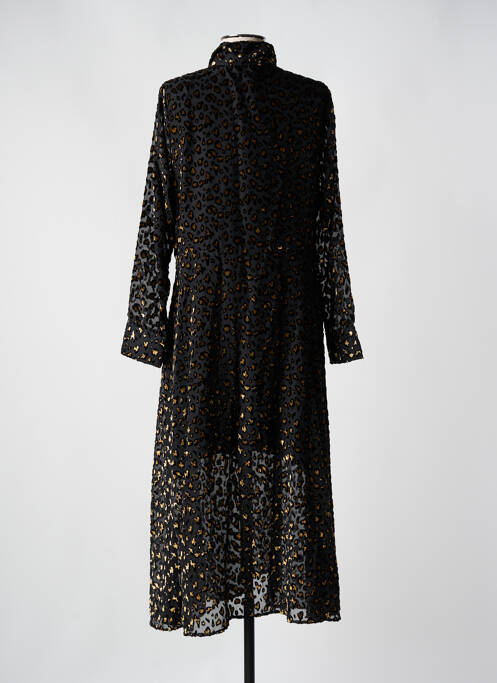 Robe longue gris LEO & UGO pour femme