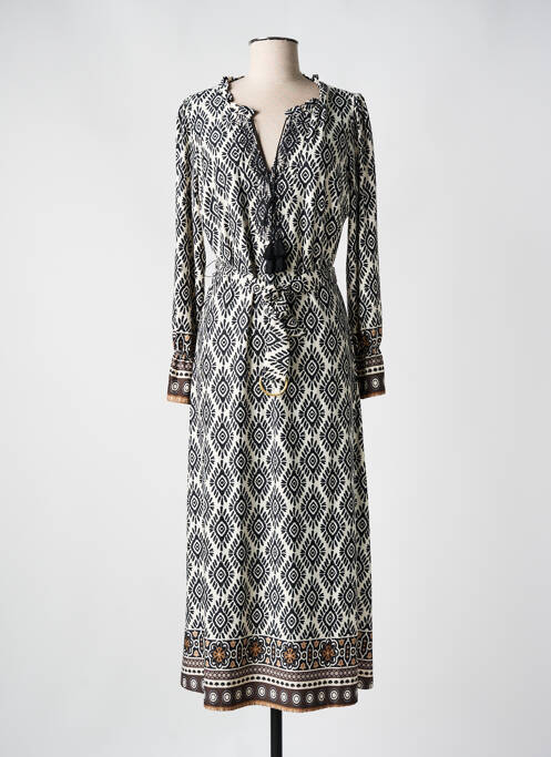 Robe longue noir K-DESIGN pour femme