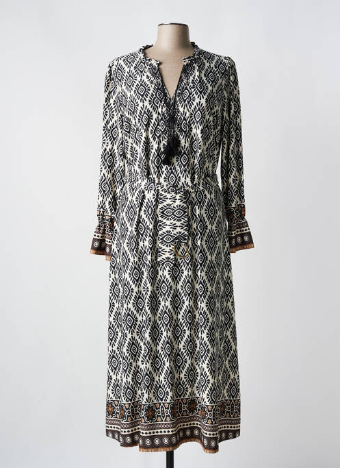 Robe longue noir K-DESIGN pour femme