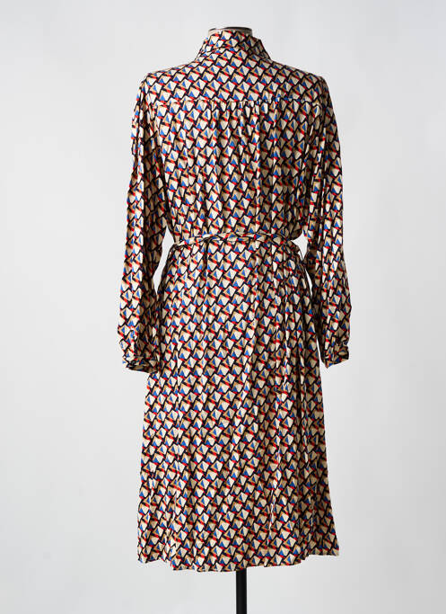 Robe mi-longue beige C'EST BEAU LA VIE pour femme