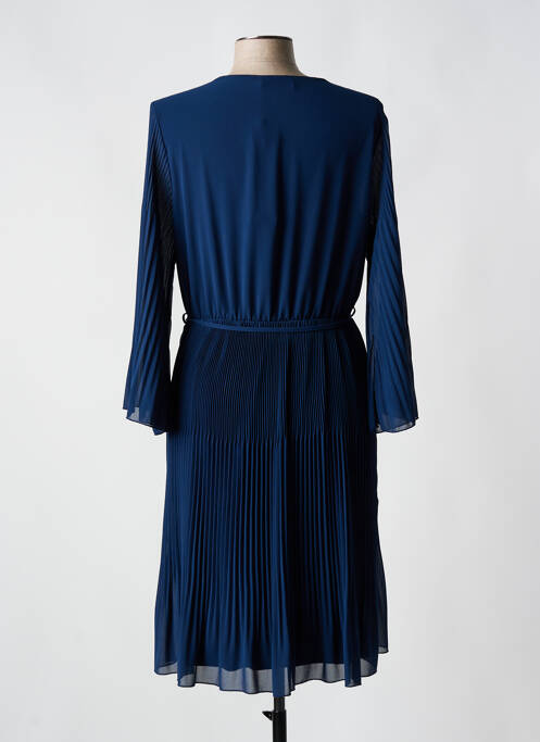 Robe mi-longue bleu SIGNE NATURE femme