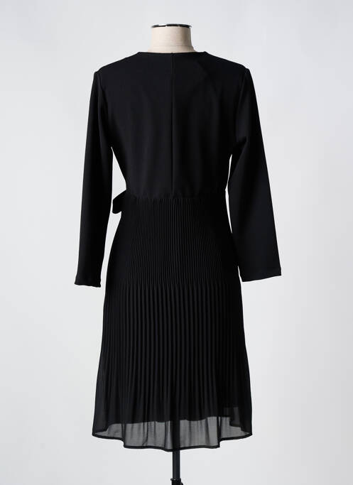 Robe mi-longue noir SIGNE NATURE femme