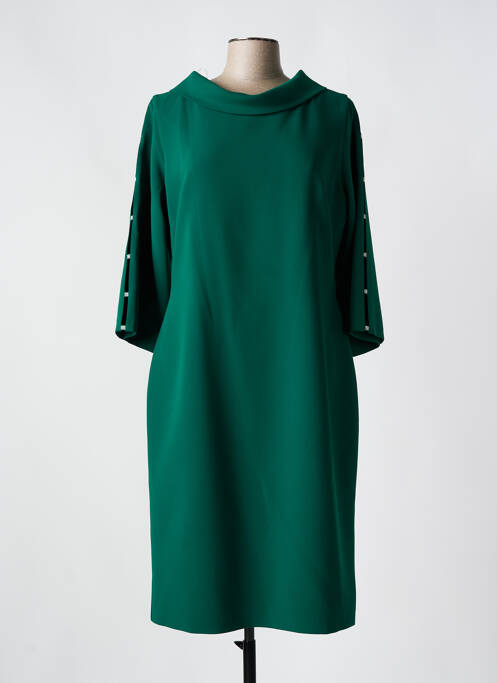 Robe mi-longue vert MATHIEU PARIS pour femme