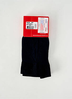 Collants imprimé fantaisie bleu BERTHE AUX GRANDS PIEDS femme