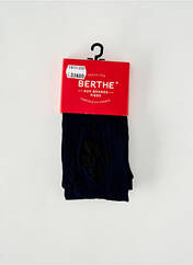 Collants bleu BERTHE AUX GRANDS PIEDS pour femme seconde vue